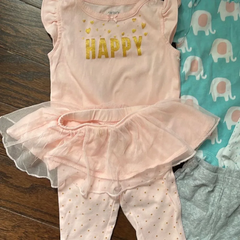 Carter’s Baby Girl Bundle-Size 6 months‎